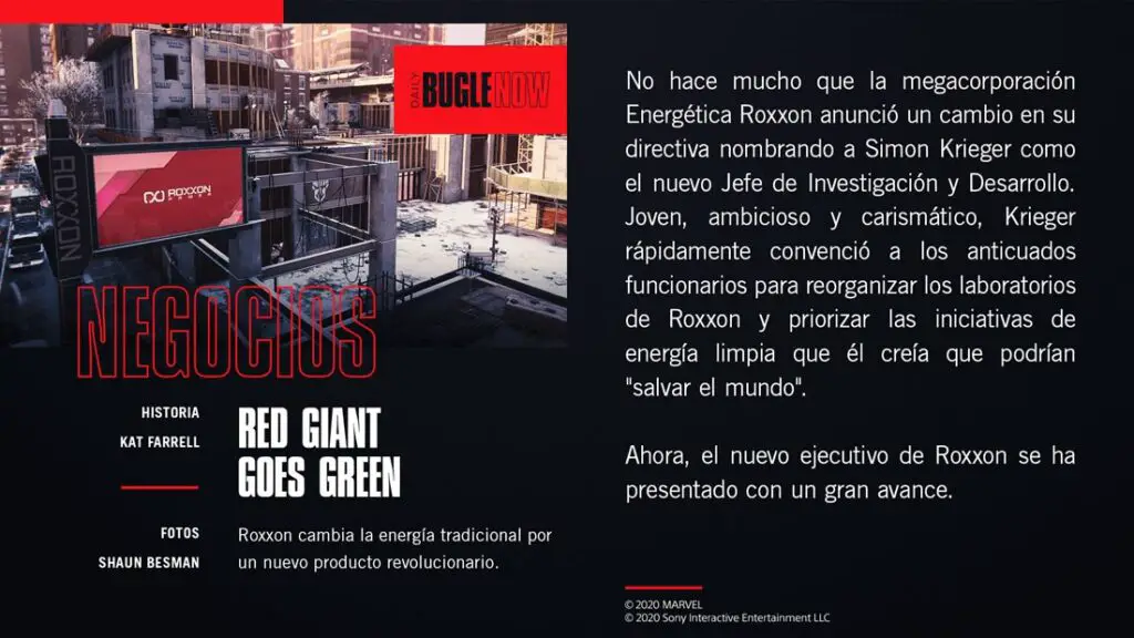 Marvel's Spider-Man: Miles Morales Daily Bugle Now