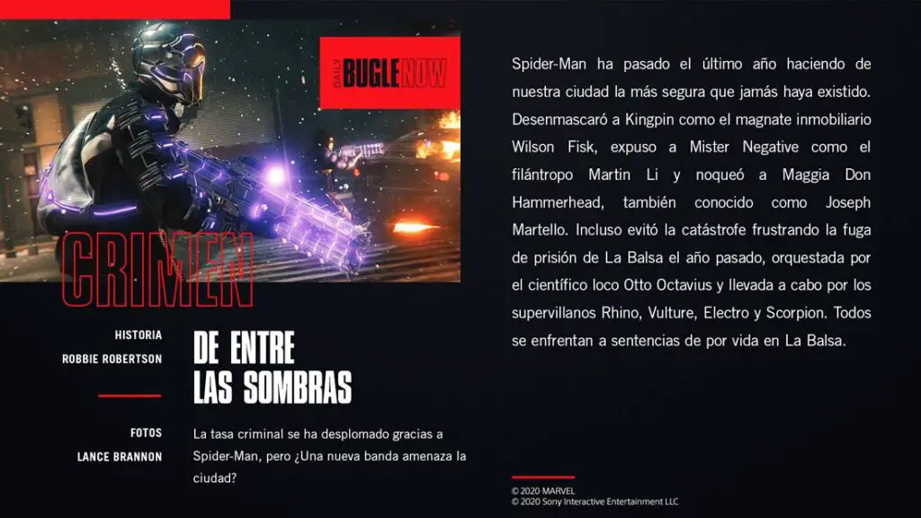 Marvel's Spider-Man: Miles Morales Daily Bugle Now