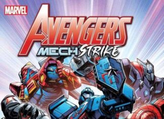 Avengers Mech Strike: Llegan los robots gigantes a Marvel Comics Portada de Avengers Mech Strike Nº 1