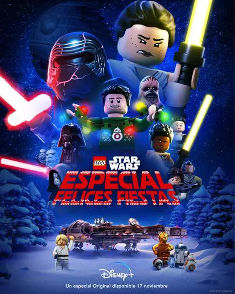 Póster de LEGO Star Wars: Especial Felices Fiestas
