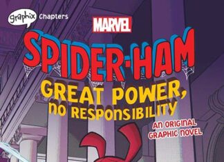 Anunciada la novela gráfica Spider-Ham: Great Power, No Responsibility Portada de Spider-Ham Great Power, No Responsibility