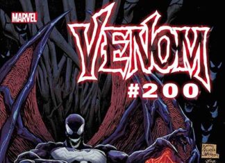 Venom de Coates y Stegman terminará en abril con su número 200 Portada de Venom Nº 200
