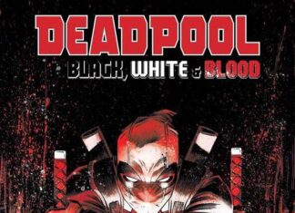 Deadpool: Black, White & Blood. Nueva serie celebra el 30º aniversario Porta de Deadpool: Black, White & Blood Nº 1