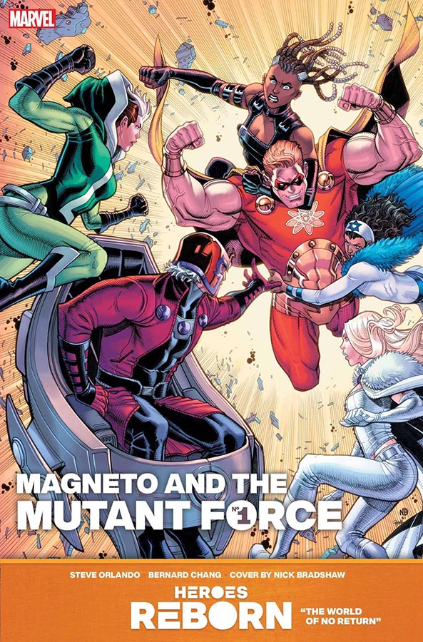 Portada de Heroes Reborn: Magneto and the Mutant Force