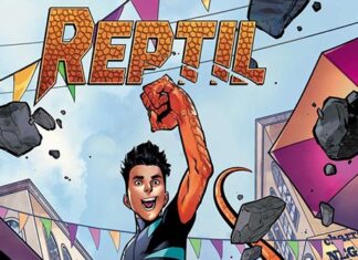 Reptil tendrá serie de cómics propia a partir de mayo Portada de Reptil Nº 1