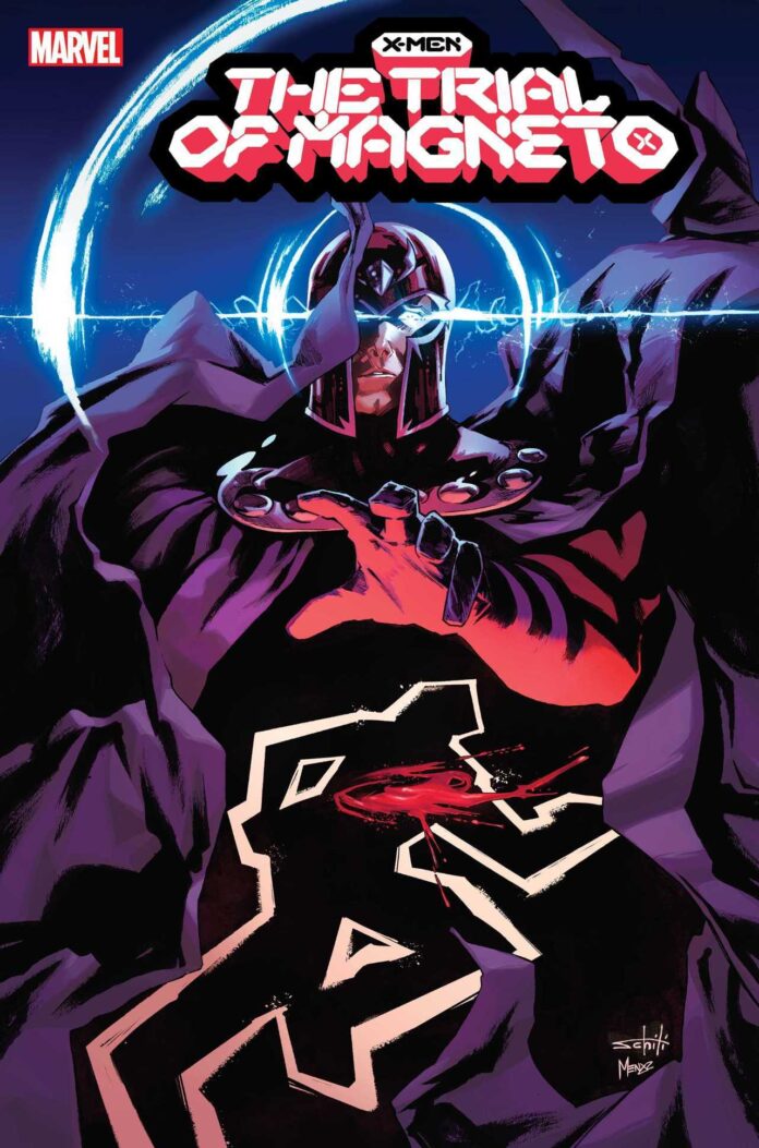 Portada de The Trial of Magneto Nº 1