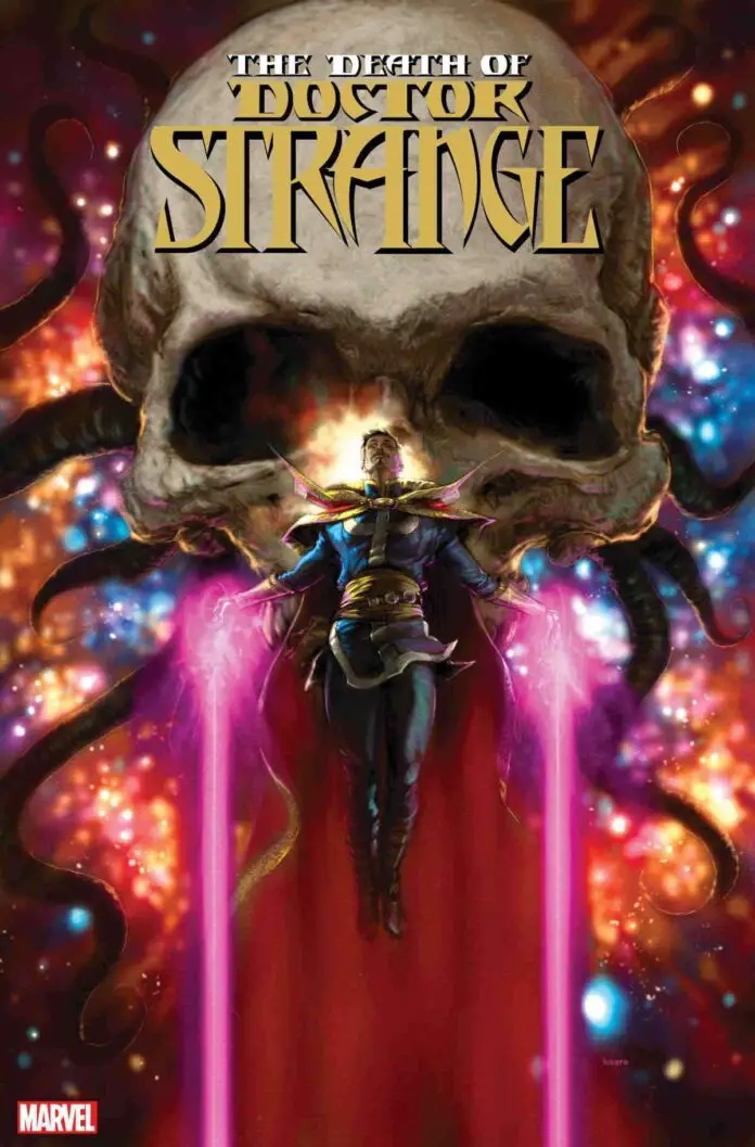Portada de The Death of Doctor Strange Nº 1