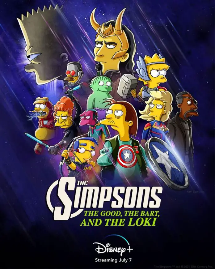 Póster de The Simpsons: The Good, The Bart and the Loki