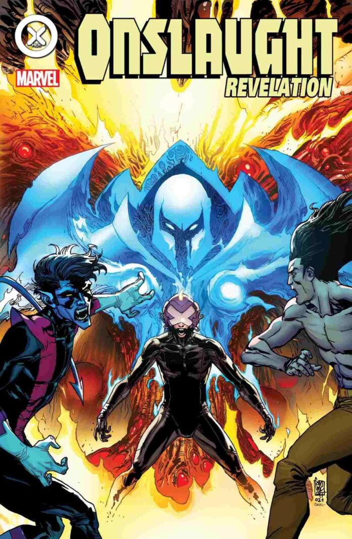 Portada de X-Men The Onslaught Revelation Nº 1