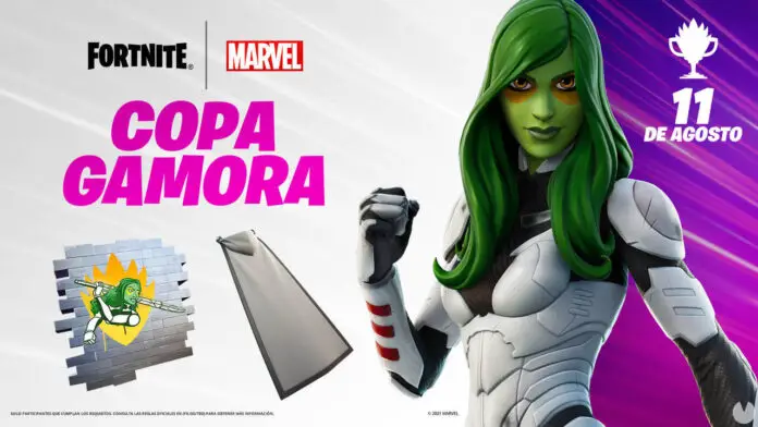 Copa Gamora en Fornite