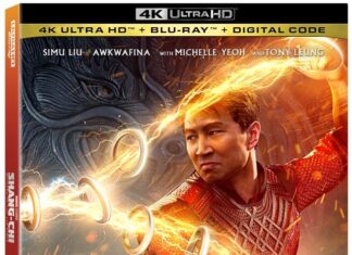 Shang-Chi: Fecha y detalles de la versión doméstica de la película Carátula del Blu-ray de Shang-Chi y la Leyenda de los Diez Anillos