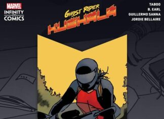 Ghost Rider: Kushala es la nueva exclusiva de Marvel Unlimited Portada de Ghost Rider: Kushala Nº 1