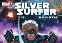Silver Surfer recibe nueva serie con Ron Marz y Ron Lim Portada de Silver Surfer: Rebirth Nº 1