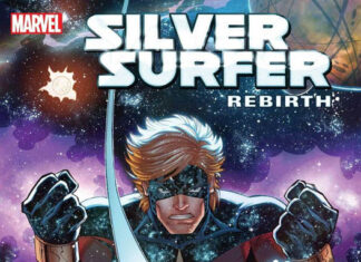 Silver Surfer recibe nueva serie con Ron Marz y Ron Lim Portada de Silver Surfer: Rebirth Nº 1