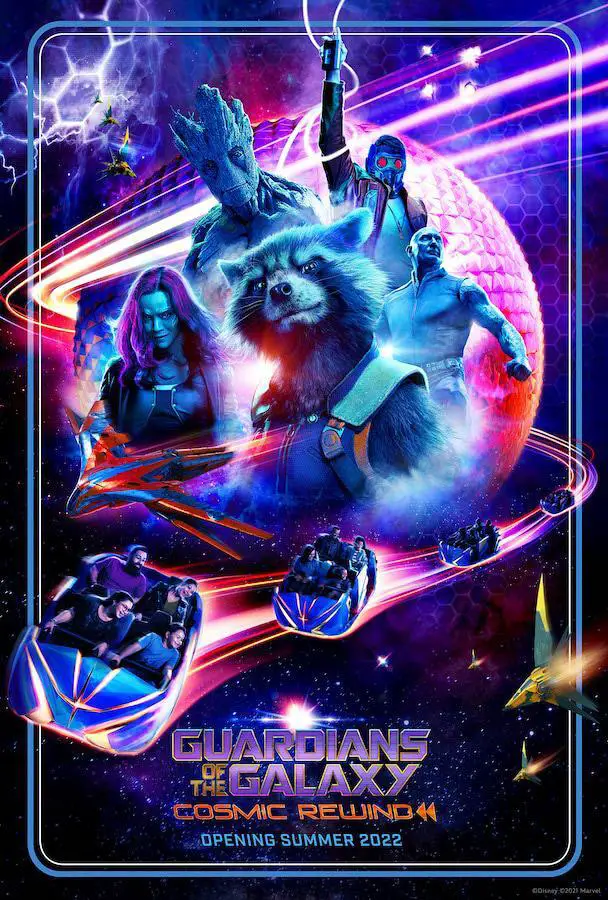Póster de Guardians of the Galaxy: Cosmic Rewind