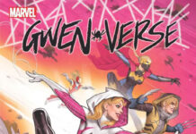 Gwen Stacy se convierte en Lobezno, Iron Man y más en una nueva serie Portada de Spider-Gwen: Gwenverse Nº 1