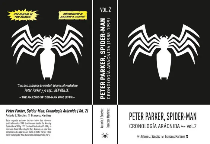 Portada de Peter Parker, Spider-Man: Cronología Arácnida, Volumen 2