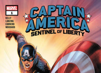 Marvel Comics anuncia dos nuevas series del Capitán América Portada de Captain America: Sentinel of Liberty Nº 1