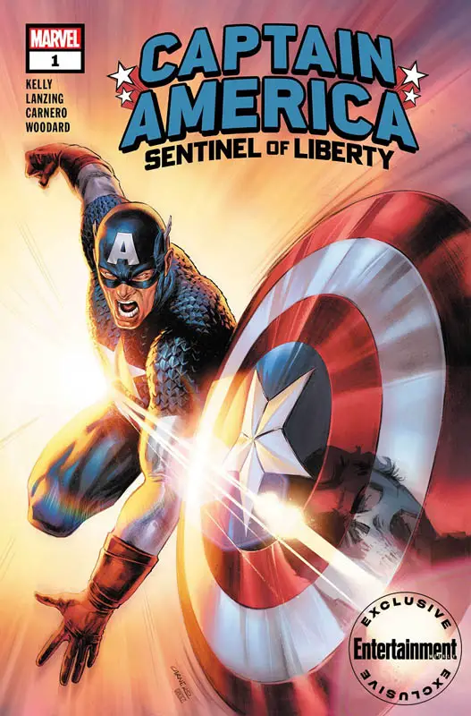 Portada de Captain America: Sentinel of Liberty Nº 1