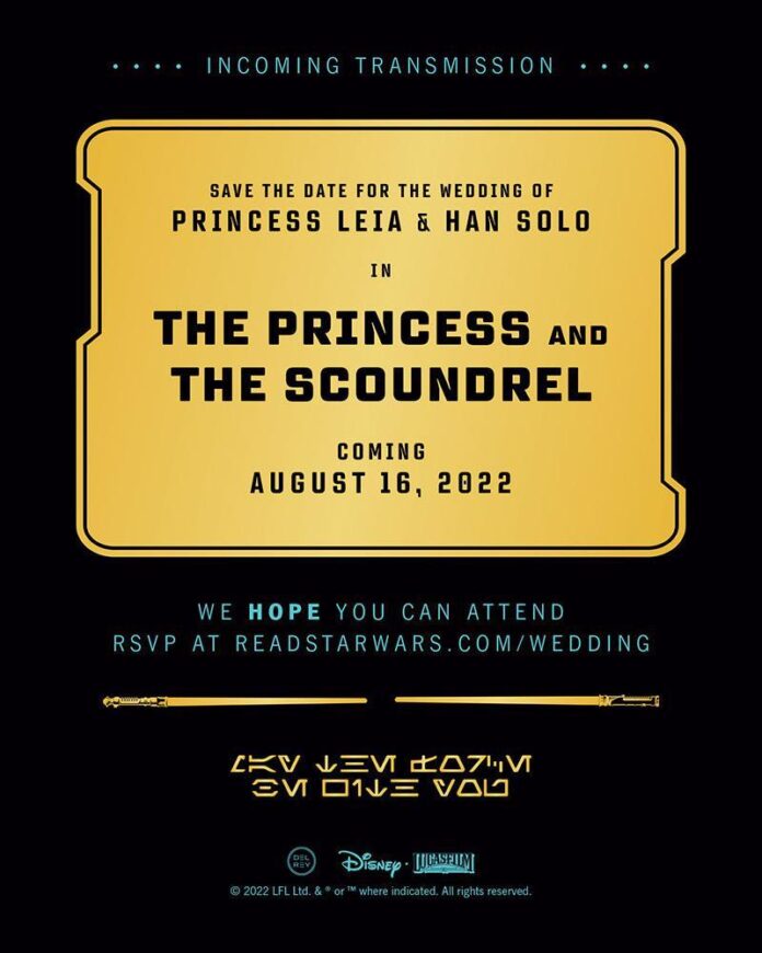 Novela con la Boda Han Solo y Leia
