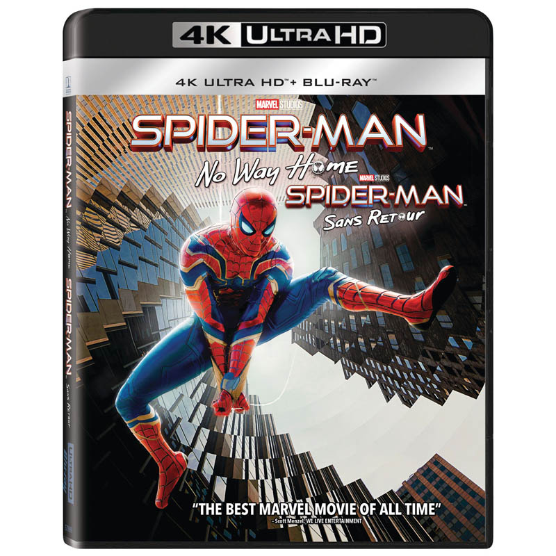 Carátula Spider-Man: No Way Home 4K UHD