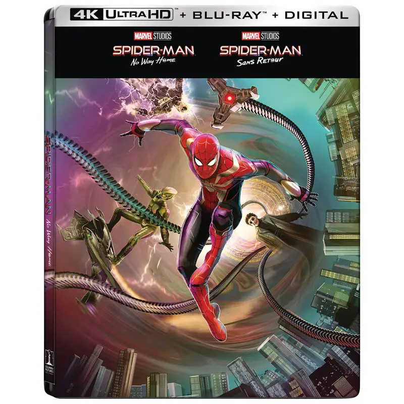 Carátula Spider-Man: No Way Home Blu-ray