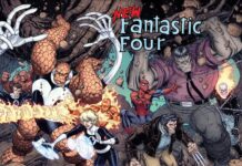 New Fantastic Four: Vuelven Lobezno, Spider-Man, Hulk y Ghost Rider Portada de New Fantastic Four Nº 1