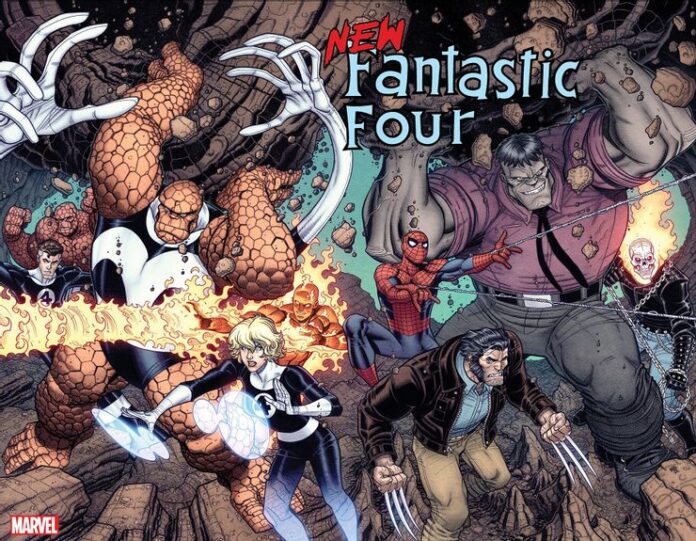 Portada de New Fantastic Four Nº 1