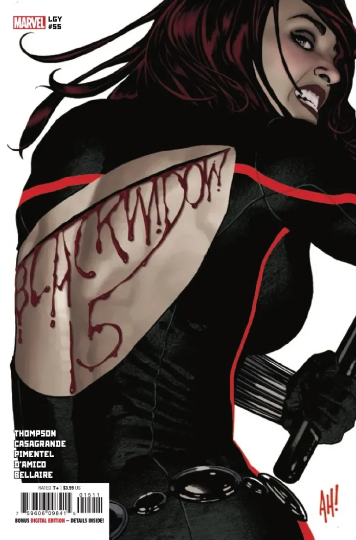 Portada de Black Widow Nº 15