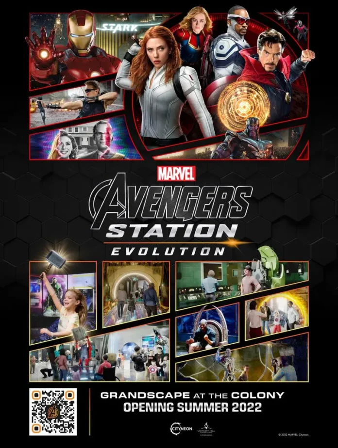 Marvel Avengers S.T.A.T.I.O.N.: Evolution Cartel de Marvel Avengers S.T.A.T.I.O.N.: Evolution