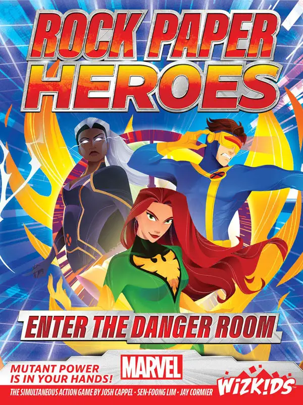 Portada de Rock, Paper, Heroes - Enter the Danger Room