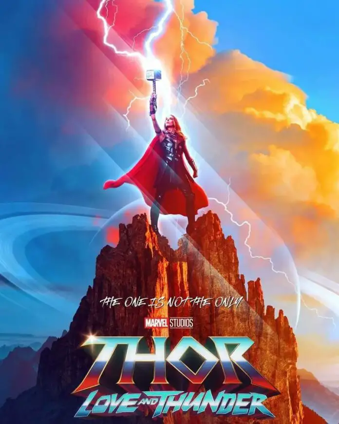 Póster de Thor: Love and Thunder