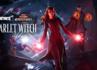 La Bruja Escarlata llega a Fortnite por el estreno de Doctor Strange 2 Bruja Escarlata en Fortnite