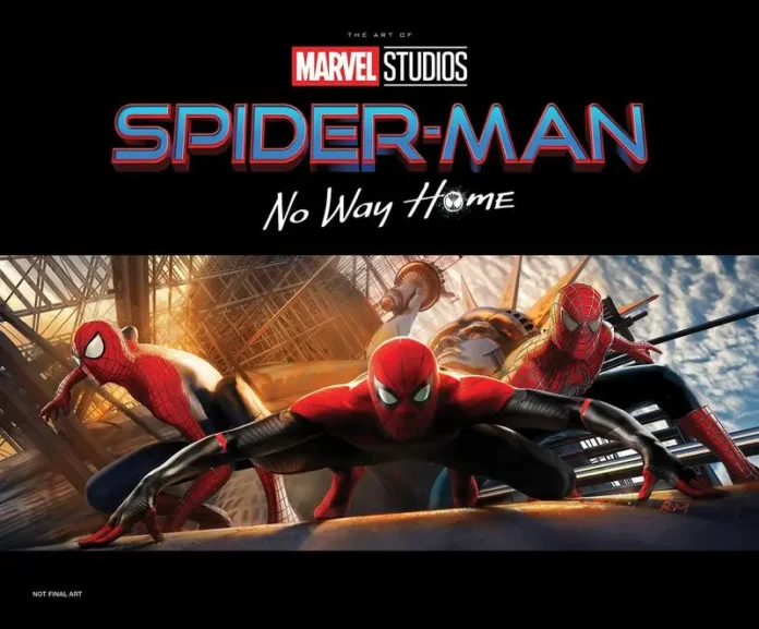 Portada de Spider-Man: No Way Home Art Book
