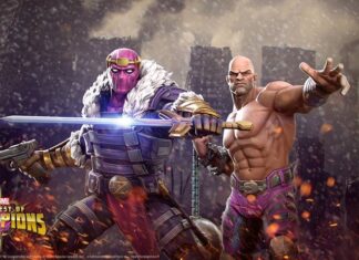 Barón Zemo y el Hombre Absorbente en Marvel Contest of Champions