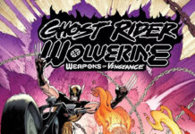 Lobezno y el Motorista Fantasma se convierten en Armas de Venganza Portada de Ghost Rider/Wolverine: Weapons of Vengeance Alpha