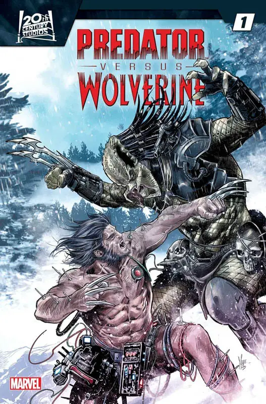 Portada de Predator vs. Wolverine Nº 1