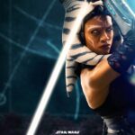 Rosario Dawson habla sobre rodar la escena del Mundo entre Mundos en Star Wars: Ahsoka Póster de Ahsoka