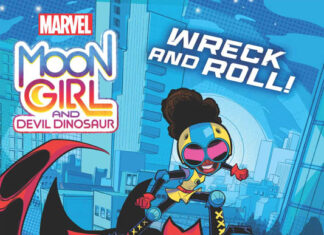 Anunciada nueva novela gráfica de Chica Luna y Dinosaurio Diabólico Portada de Moon Girl and Devil Dinosaur: Wreck and Roll!