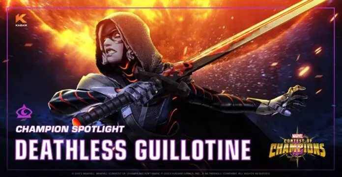 Guillotina Inmortal en Marvel Contest of Champions