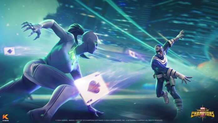 Tigre Blanco y Bullseye en Marvel Contest of Champions