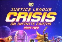 Primer adelanto de Liga de la Justicia: Crisis en Tierras Infinitas Parte 3 Póster de Liga de la Justicia: Crisis en Tierras Infinitas - Parte Dos