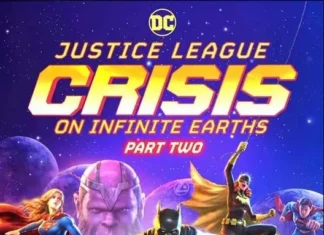 Primer adelanto de Liga de la Justicia: Crisis en Tierras Infinitas Parte 3 Póster de Liga de la Justicia: Crisis en Tierras Infinitas - Parte Dos