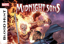 Marvel Comics anuncia nueva miniserie de los Hijos de la Medianoche Portada de Midnight Sons: Blood Hunt Nº 1