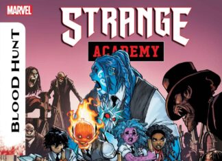 Vuelve la Academia Extraño en una nueva miniserie de cómic Portada de Strange Academy: Blood Hunt Nº 1