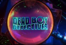 Los creadores de Dead Boy Detectives hablan de la conexión con Sandman y el apoyo de Neil Gaiman Logo de Dead Boy Detectives