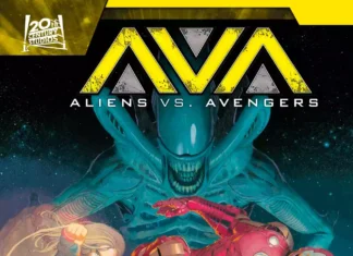 Marvel Comics anuncia un crossover entre Alien y los Vengadores Portada de Aliens vs. Avengers Nº 1