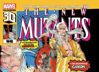 Portada de New Mutants Nº 98 3D