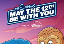 Disney+ celebrará el Día de Star Wars y el Día de la Madre con un nuevo corto de Los Simpsons Póster de May the 12th Be With You