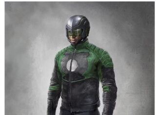 Revelan trajes cancelado del Arrowverso para Diggle con referencias a Linterna Verde Diggle en Arrow con traje de no Linterna Verde